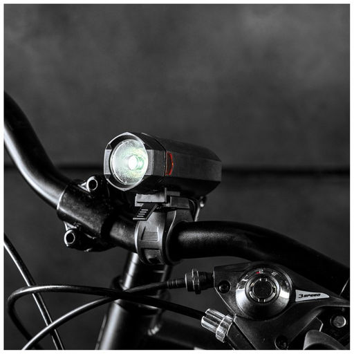 Фонарь велосипедный Dream Bike JY-7058, передний, 1 диод, 2 режима  фото 6