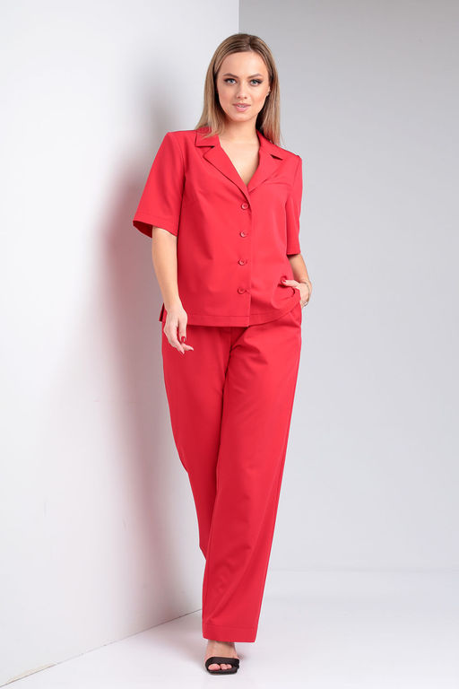 Костюм Liona Style 857 красный  фото 3