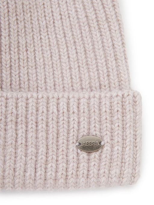 Шапка жен. пух енот+шерсть+виск LB-N88066 lilac - Labbra фото 4