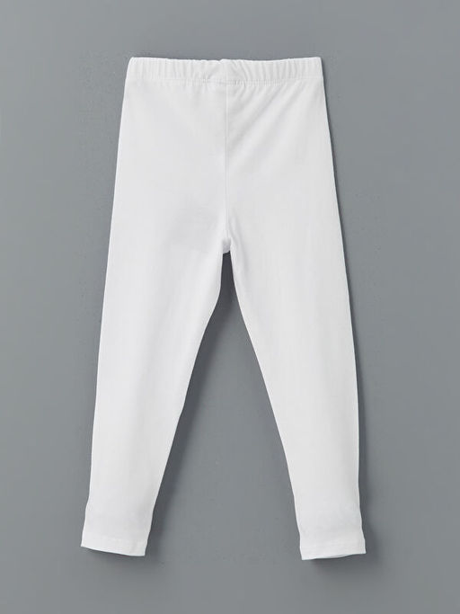 Beli Lastikli Basic K?z ?ocuk Tayt