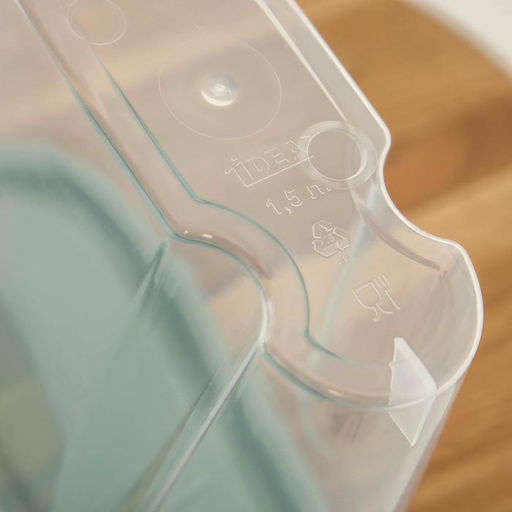 Ёмкость для хранения сыпучих продуктов IDEA, 1.5 л, пластик, МИКС