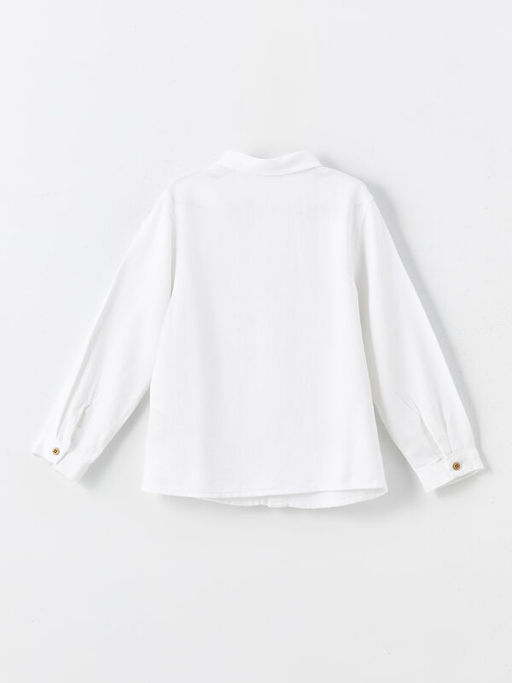 Uzun Kollu Basic Erkek ?ocuk G?mlek