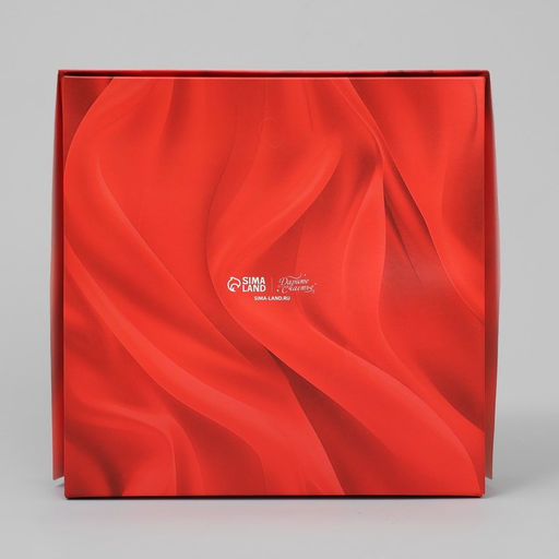 Цена за 5 шт. Коробки под конфеты сырники With love, 20 х 20 х 4 см - Дарите счастье фото 3