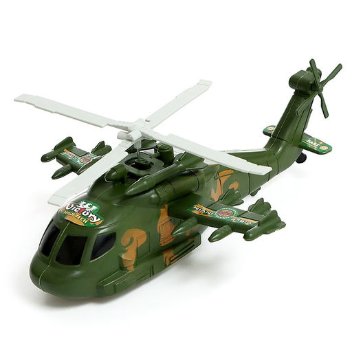 Вертолёт инерционный «Охотник», цвет МИКС