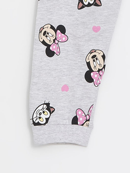 Beli Lastikli Minnie Mouse Bask?l? K?z ?ocuk Pijama Alt - Waikiki фото 2