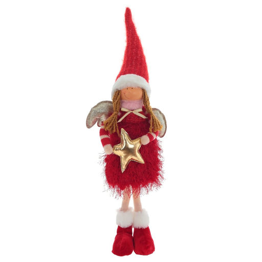 Игрушка набивная "Ангел", L19 W9 H57 см, разм.полк. Lп19 Wп9 Hп39 см