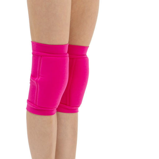 Наколенники для гимнастики и танцев Grace Dance, с уплотнителем, р. XXS, 3-5 лет, цвет фуксия  фото 2