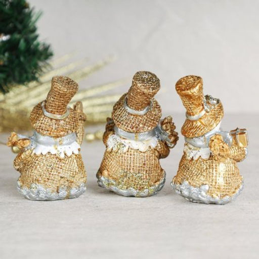 Фигурка Снеговичок 8 см / CHR007 /уп 3/384/Новый год - Галеонтрейд фото 5