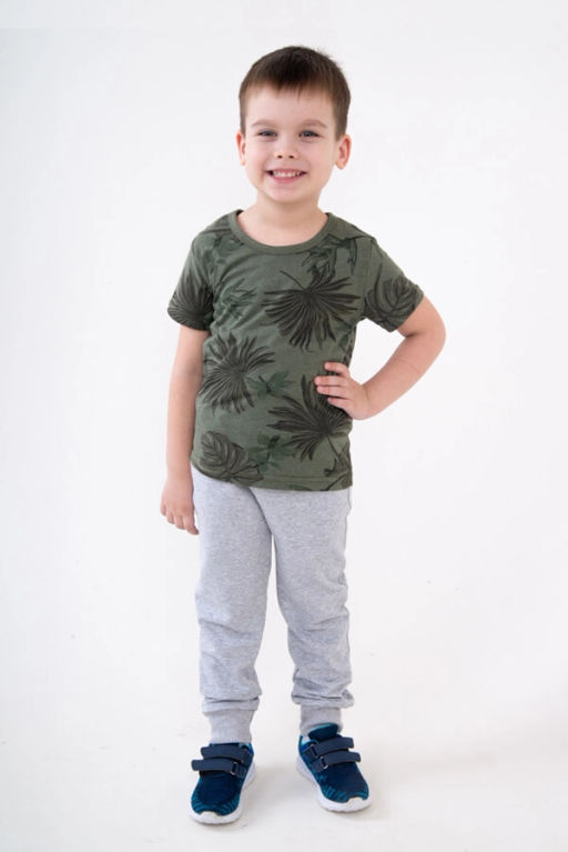 Футболка детская, цвет хаки