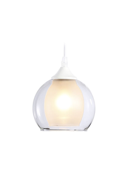 Светильник подвесной TR3538, 1хE27, 40 Вт, 80×13 см, белый