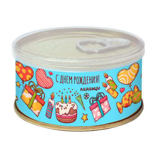 Карамель леденцовая МОНПАНСЬЕ С Днем рождения! №2 - Extrago фото 2