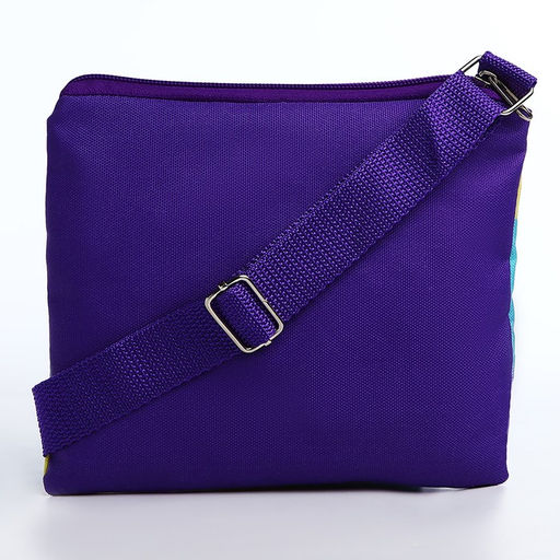 Сумка детская для девочки «Аниме» на молнии, фиолетовая