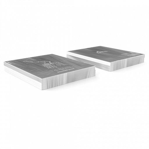 Цена за 5 шт. Тетрадь общая ученическая с пластиковой обложкой на скобе ErichKrause Зри в корень, Русский язык, 48 листов, линейка  фото 3