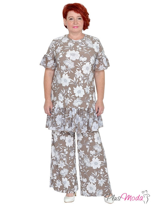 Туника Модель №1266 размеры 44-84 - Plusmoda фото 3