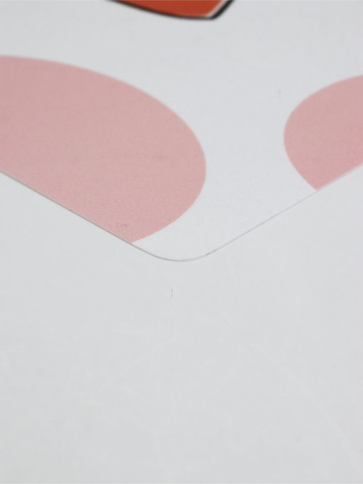 Коврик под миску "Счастье есть", 43х28см