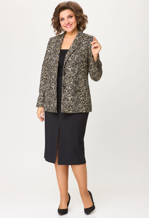 Жакет БелЭльСтиль 866 золото дизайн фото 2