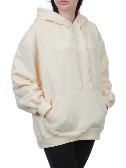 2622 MILK Толстовка женская (85% хлопок, 10% полиэстер, 5% спандекс) - Fashion фото 2