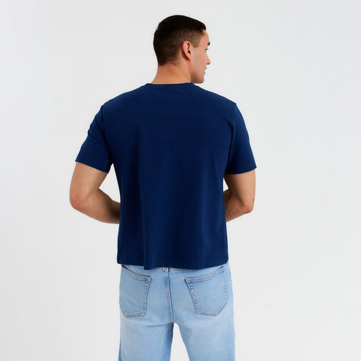 Футболка мужская MINAKU REGULAR FIT: цвет синий, р-р 50