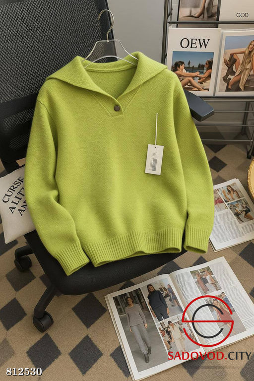 Кофта женская однотонная - Bruno фото 2