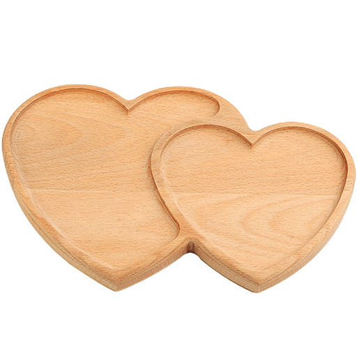 40396772 Менажница сердце 33*22 бук (х5) - Mayer&boch фото 2