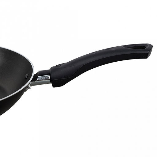 "ХИТ" Сковорода с антипригарным покрытием д26см, h4,5см, s1,8мм, бакелитовая ручка (Россия)