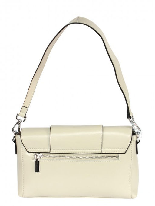 Сумка женская натуральная кожа GU 2033-0028, 1отд+карм/пер, плечевой ремень, бежевый SALE 264160 - Adelia фото 2