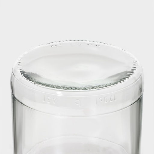 Банка для сыпучих продуктов Macro, 1.7 л, с пластиковой крышкой и ручкой, стекло