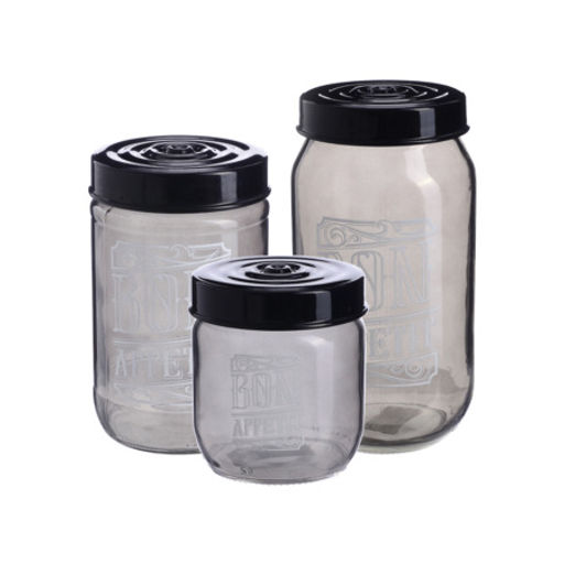 80761-80762-80763 Набор банок для сыпучих 425/660/1000 мл MB (х12) - Mayer&boch фото 7