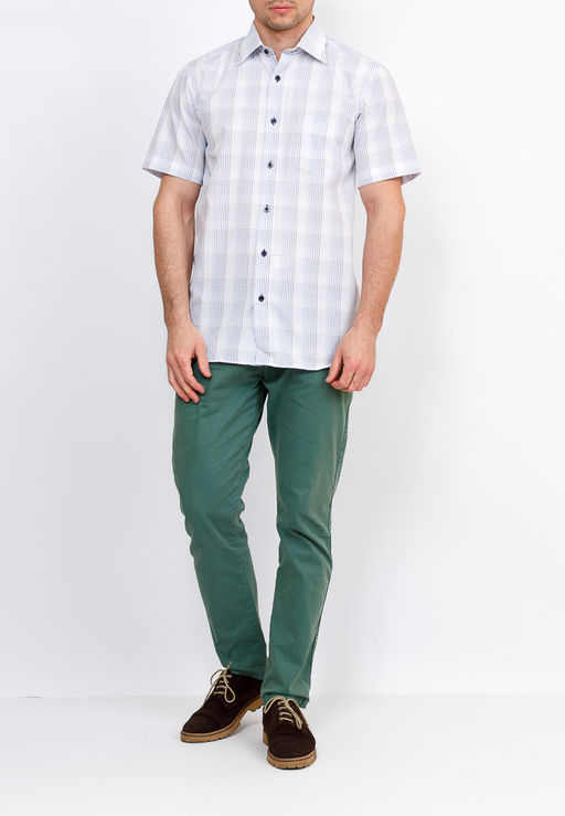 Сорочка мужская короткий рукав GREG Gb125/309/641/ZV/1  фото 6