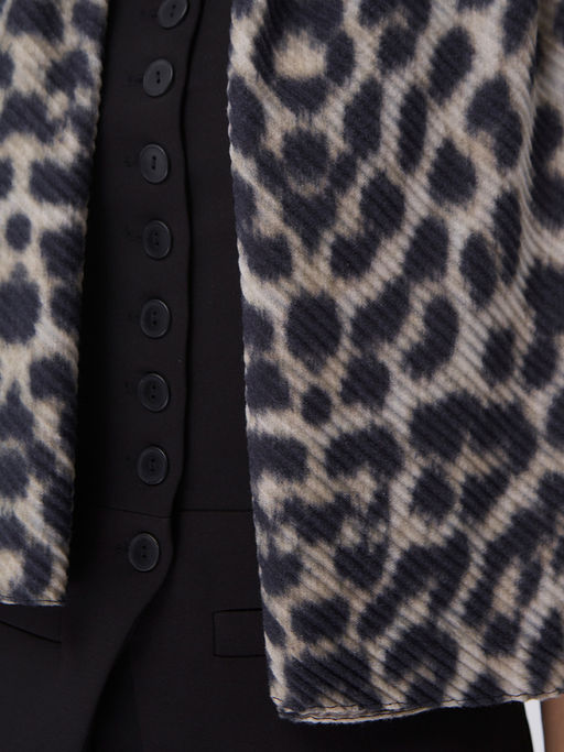 Большой, мягкий, тонкий и очень нежный двусторонний палантин с рисунком - Tantino фото 12