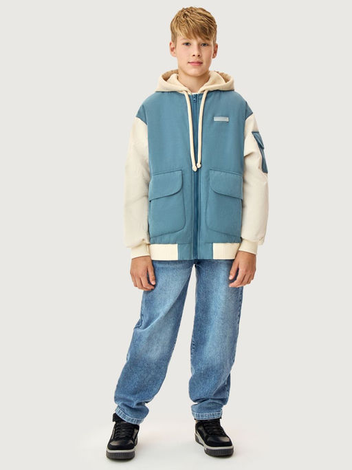 Куртка 4м6526 атлантик/кешью - Nikastyle фото 4