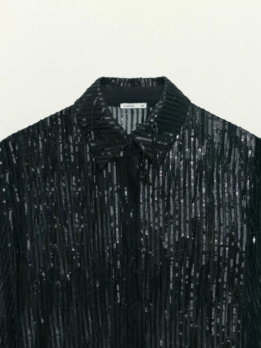 Блузка с пайетками / Zarina