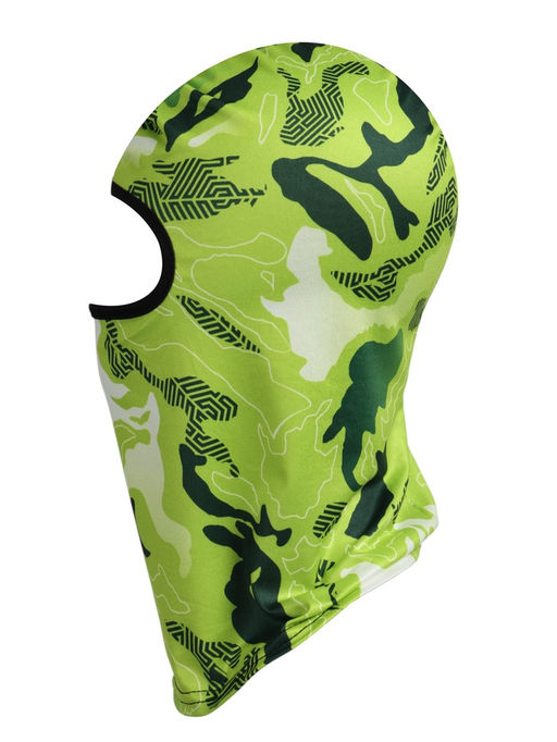 Маска-балаклава Green Spots, размер универсальный, зелёная