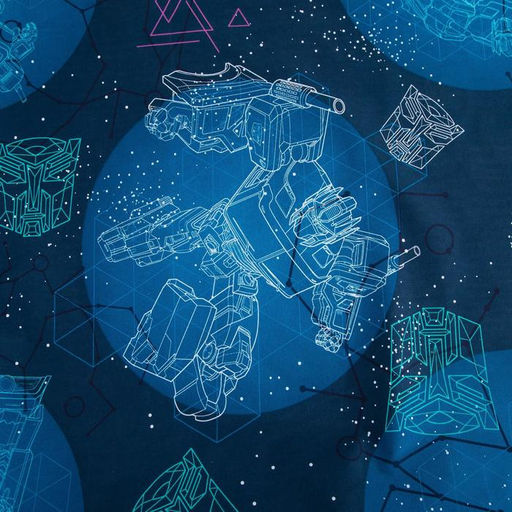 Постельное бельё 1,5 сп Transformers 143*215 см, 150*214 см, 50*70 см -1 шт - Hasbro фото 4