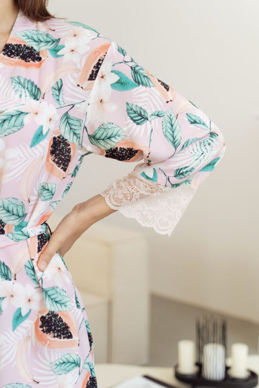 ПЕНЬЮАР ЖЕНСКИЙ арт. 4108W-76022.1H-051 - Almando melado фото 5