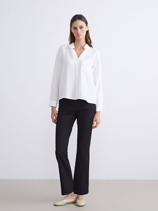 Flare Kad?n Jean Pantolon