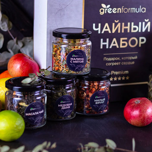 Набор из 12 банок с чаями GreenFormula  фото 14