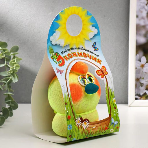 Набор для выращивания «ЭкоЖивчик. Цыплёнок», фигурка растущая в подарочной упаковке, МИКС