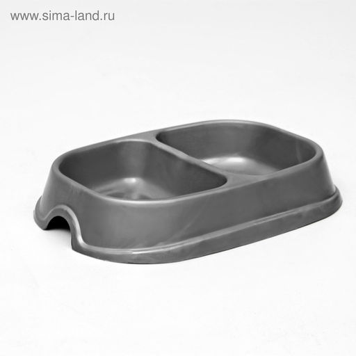 Цена за 3 шт. Миска 2200 мл, серая - Simaland фото 2