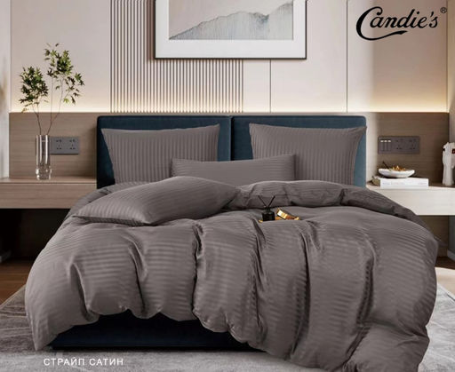 КПБ Candies Страйп сатин (узкая полоска) CANSSY006 1.5 спальный