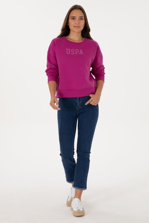 Kad_n Fu_ya Basic Sweatshirt Sepette S_rpriz _ndirim - U.s. polo assn фото 4