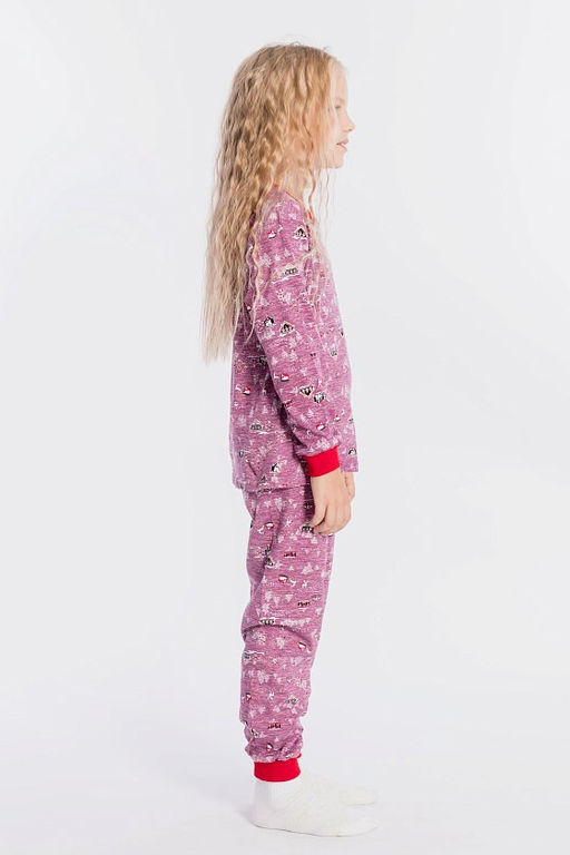 Пижама с брюками 21421Дрл Набивка - Елена фото 2