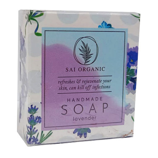 Мыло глицериновое 85гр с маслом Lavender