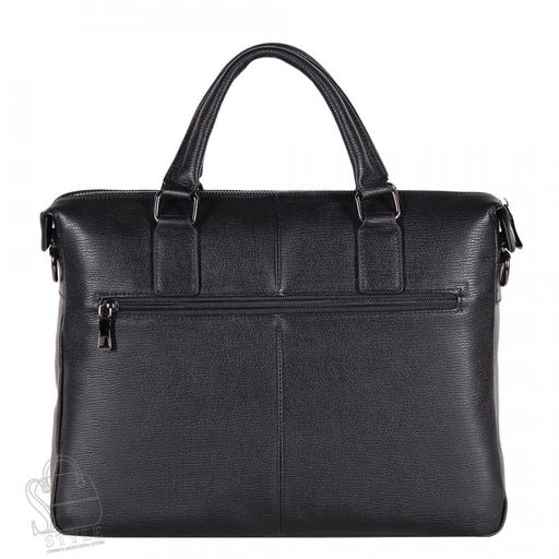 Портфель мужской кожаный 20-147-5H black Heanbag в Новосибирске - S-style фото 4