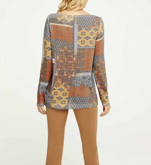 Пуловер, пестрый - Linea tesini фото 4