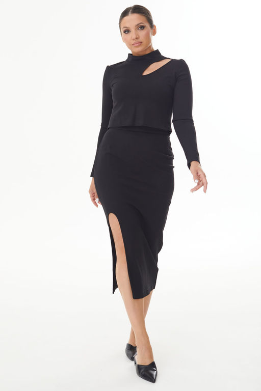 Джемпер AURA 2107-164 черный  фото 4