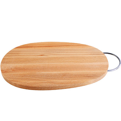 11-11 Доска разделочная овал больш с мет.ручMB(х10 - Mayer&boch фото 3