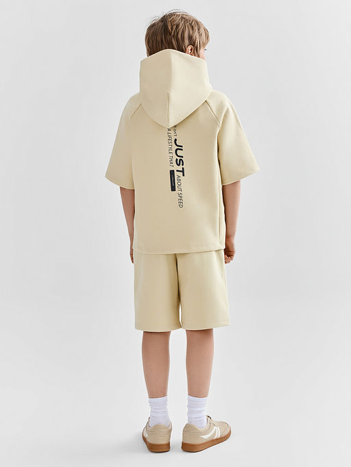 Комплект для мальчиков бежевый оверсайз - Mark formelle фото 2