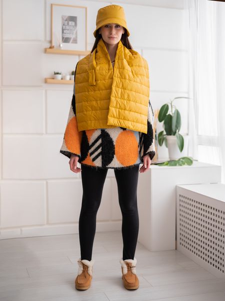 Шарф горчица - Yollochka фото 2