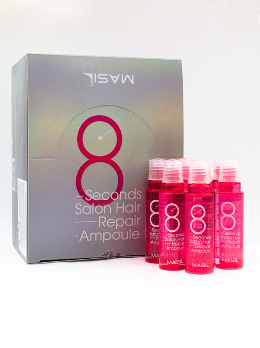 MASIL - ФИЛЛЕР ДЛЯ ПОВРЕЖДЕННЫХ ВОЛОС И КОЖИ ГОЛОВЫ 8 SECONDS SALON HAIR REPAIR AMPOULE, 15 ML * 20 ШТ.  фото 2